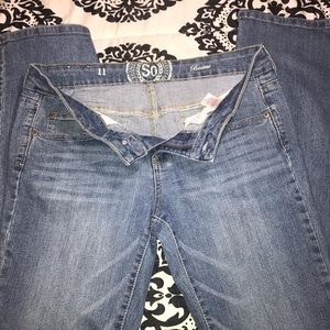 Boot cut jeans